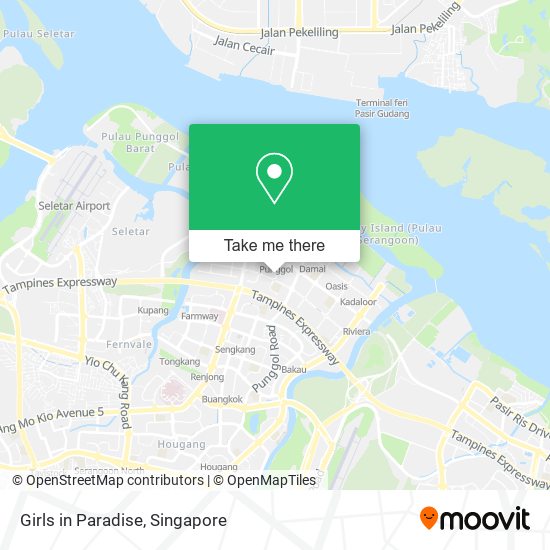 Girls in Paradise map