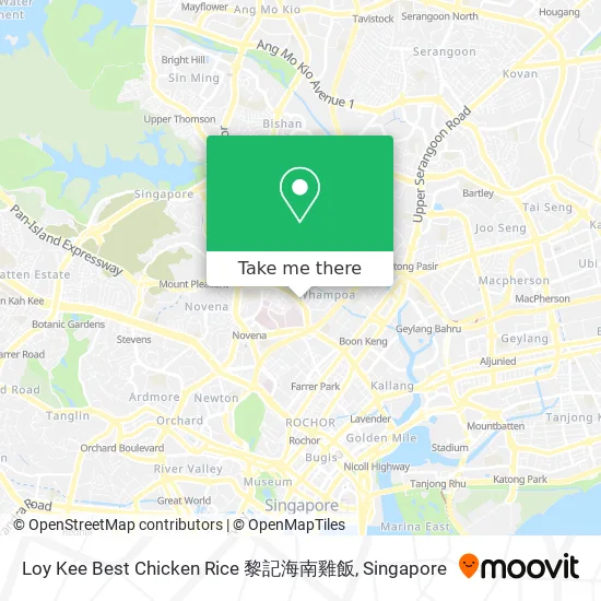 Loy Kee Best Chicken Rice 黎記海南雞飯 map