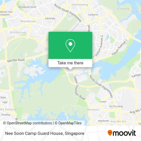 Nee Soon Camp Guard House map