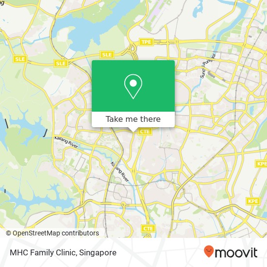 MHC Family Clinic map