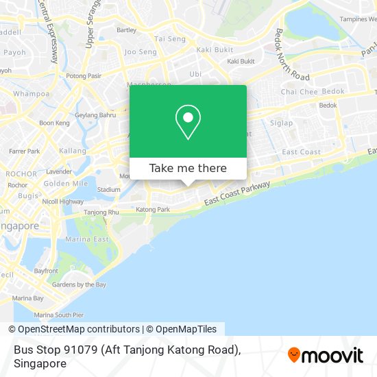 Bus Stop 91079 (Aft Tanjong Katong Road) map