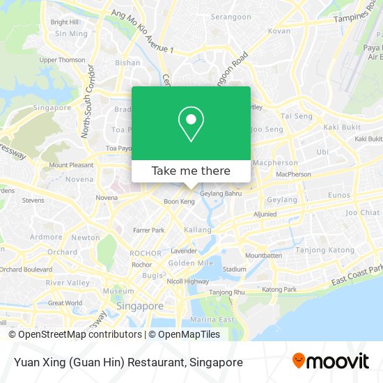 Yuan Xing (Guan Hin) Restaurant map