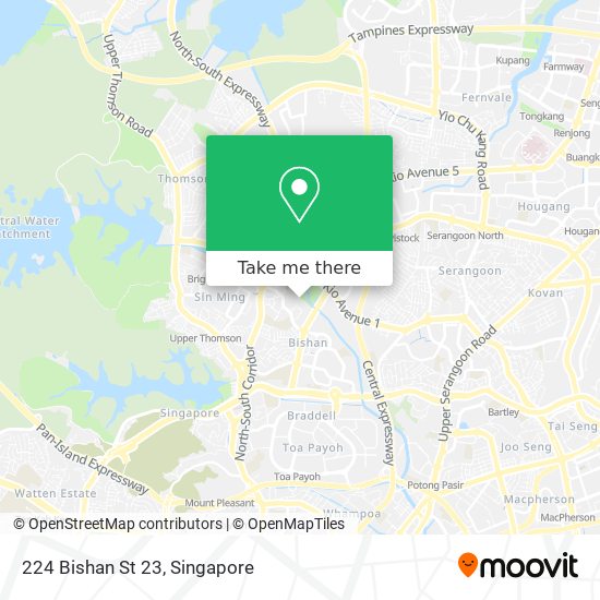 224 Bishan St 23地图