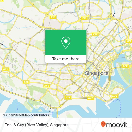 Toni & Guy (River Valley)地图