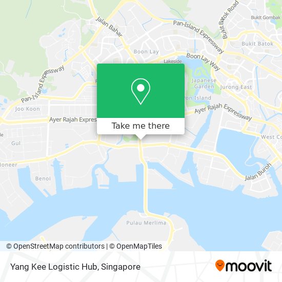 Yang Kee Logistic Hub map