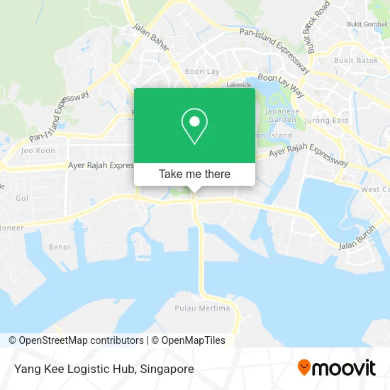Yang Kee Logistic Hub map