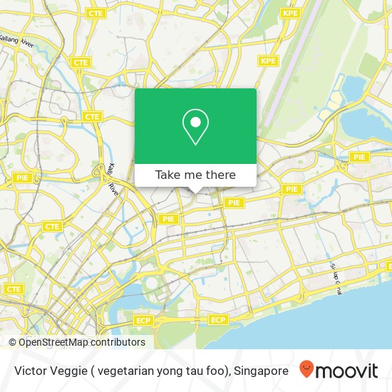 Victor Veggie ( vegetarian yong tau foo)地图