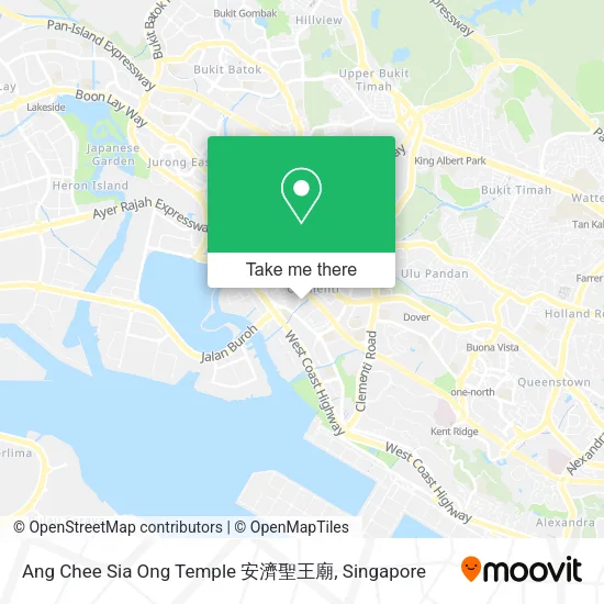 Ang Chee Sia Ong Temple 安濟聖王廟 map