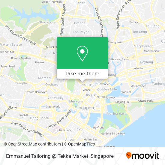 Emmanuel Tailoring @ Tekka Market map