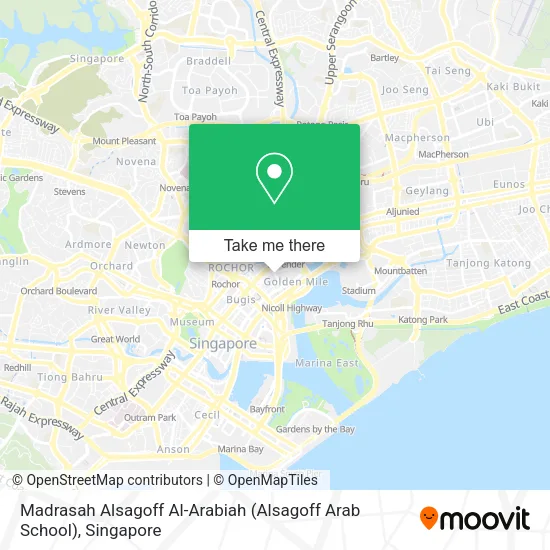 Madrasah Alsagoff Al-Arabiah (Alsagoff Arab School)地图