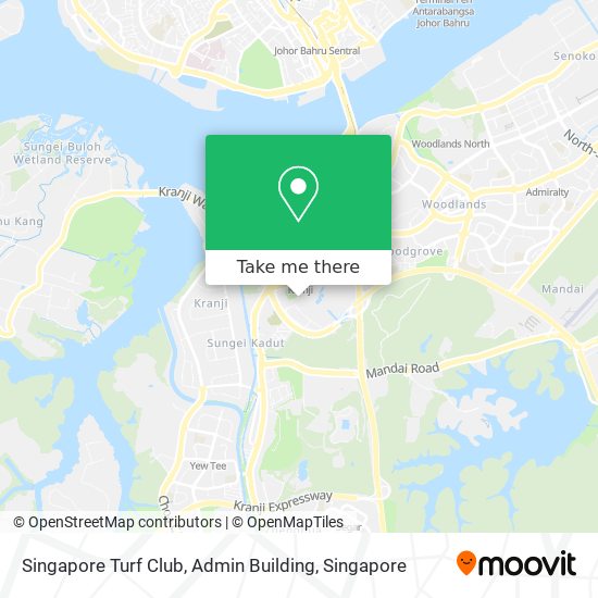 Singapore Turf Club, Admin Building map