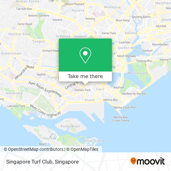 Singapore Turf Club map