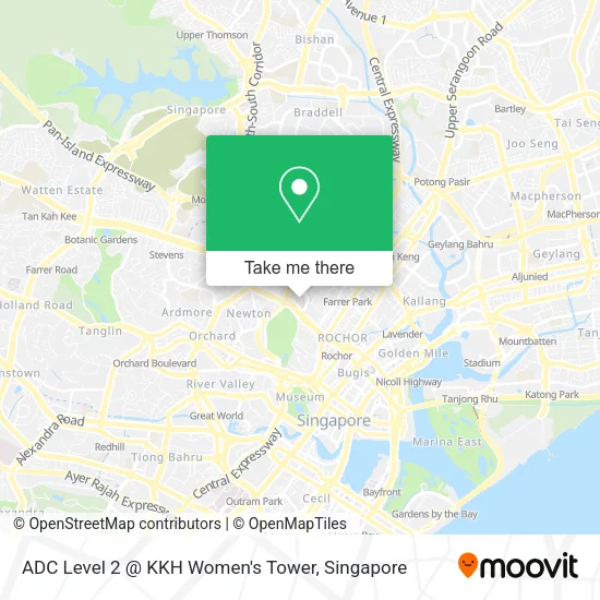 ADC Level 2 @ KKH Women's Tower map