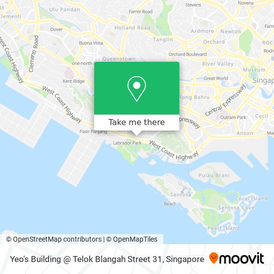 Yeo's Building @ Telok Blangah Street 31 map