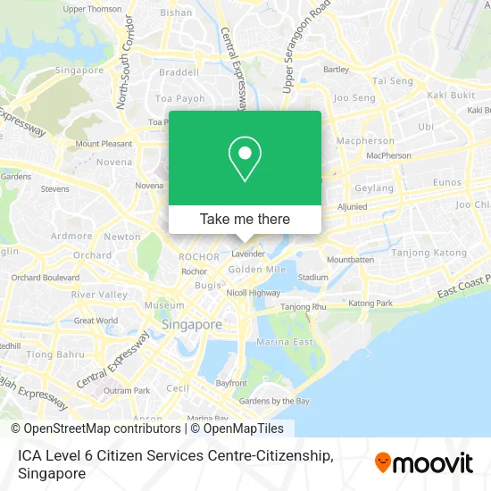 ICA Level 6 Citizen Services Centre-Citizenship map