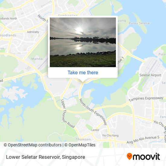 Lower Seletar Reservoir地图
