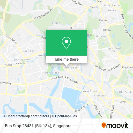 Bus Stop 28431 (Blk 134)地图