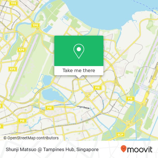 Shunji Matsuo @ Tampines Hub map