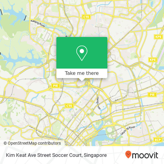 Kim Keat Ave Street Soccer Court map