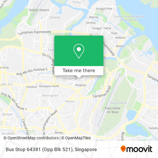 Bus Stop 64381 (Opp Blk 521)地图