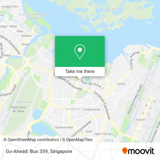 Go-Ahead: Bus 359 map