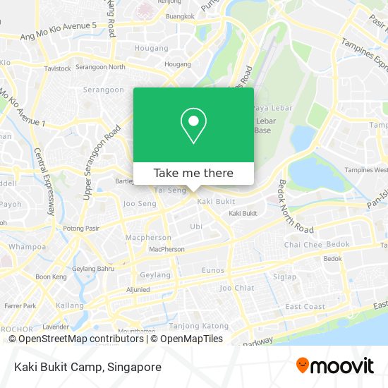 Kaki Bukit Camp地图