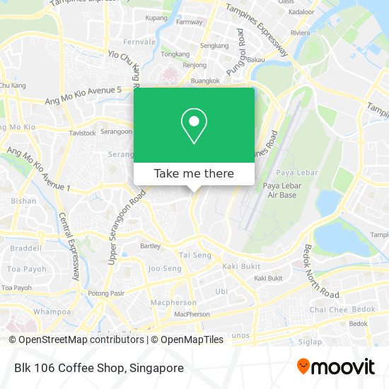 Blk 106 Coffee Shop map