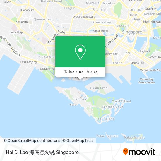 Hai Di Lao 海底捞火锅地图