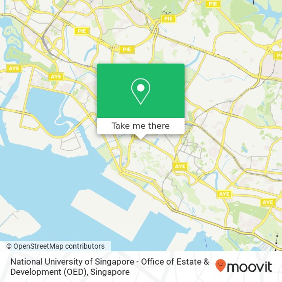 National University of Singapore - Office of Estate & Development (OED)地图