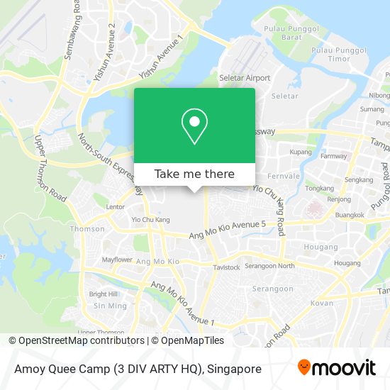 Amoy Quee Camp (3 DIV ARTY HQ) map