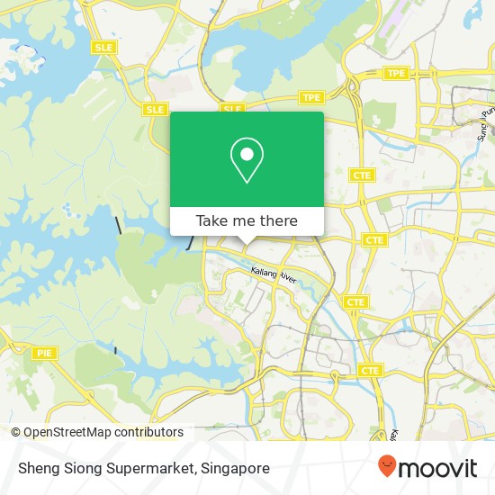 Sheng Siong Supermarket map