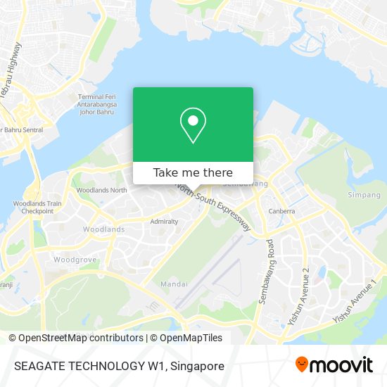 SEAGATE TECHNOLOGY W1 map