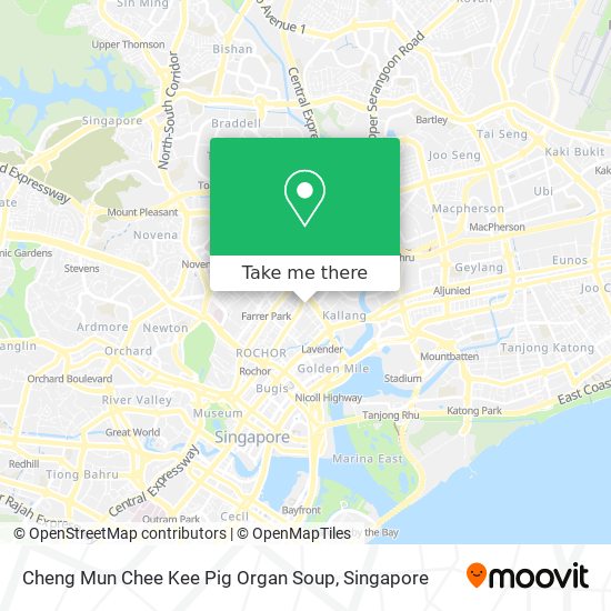 Cheng Mun Chee Kee Pig Organ Soup map