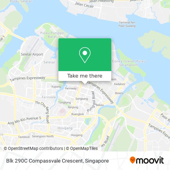 Blk 290C Compassvale Crescent map