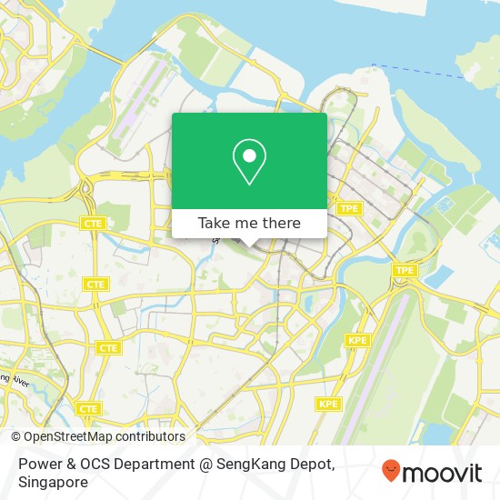 Power & OCS Department @ SengKang Depot map