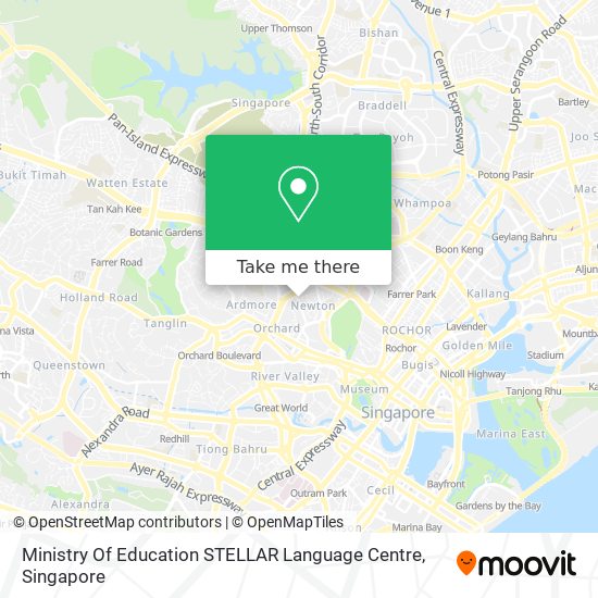 Ministry Of Education STELLAR Language Centre map