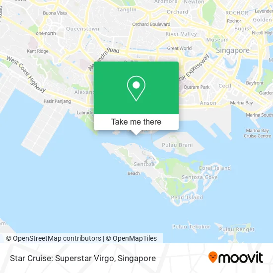 Star Cruise: Superstar Virgo map