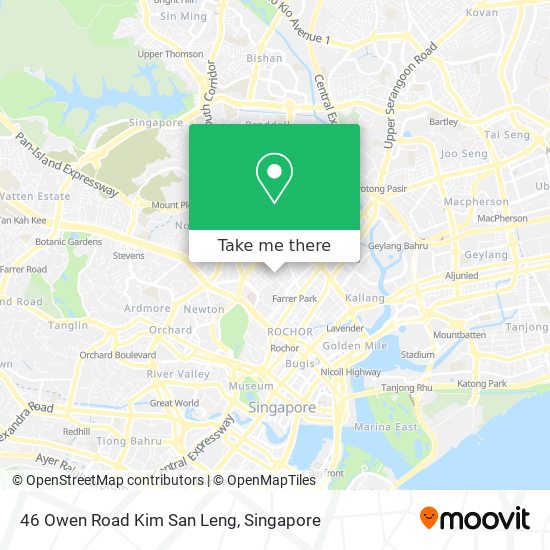 46 Owen Road Kim San Leng map