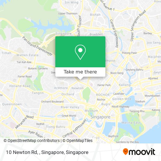 10 Newton Rd, , Singapore地图