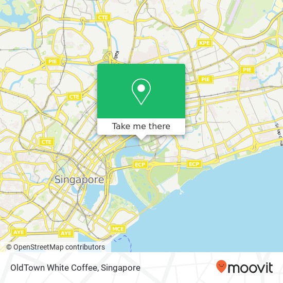 OldTown White Coffee map