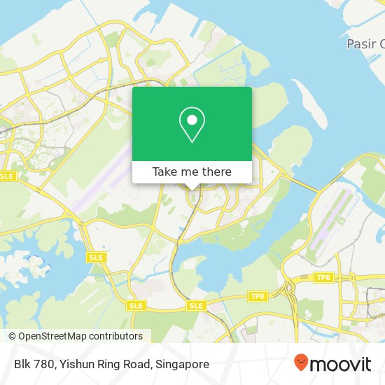 Blk 780, Yishun Ring Road地图