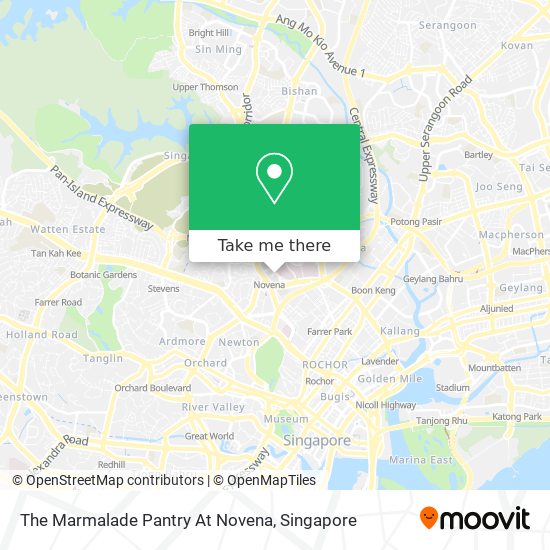 The Marmalade Pantry At Novena map