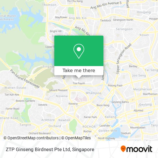 ZTP Ginseng Birdnest Pte Ltd map