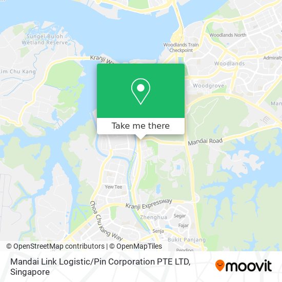 Mandai Link Logistic / Pin Corporation PTE LTD地图