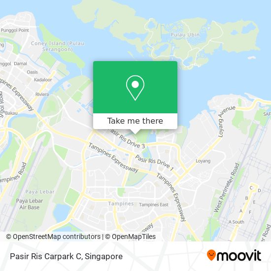 Pasir Ris Carpark C map