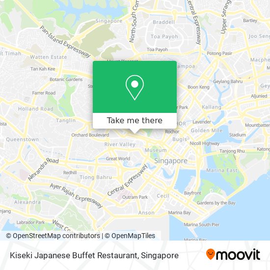 Kiseki Japanese Buffet Restaurant地图