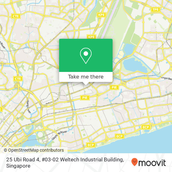 25 Ubi Road 4,    #03-02 Weltech Industrial Building地图