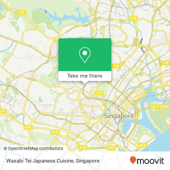 Wasabi Tei Japanese Cuisine map