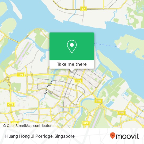 Huang Hong Ji Porridge map