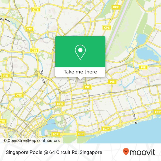 Singapore Pools @ 64 Circuit Rd map